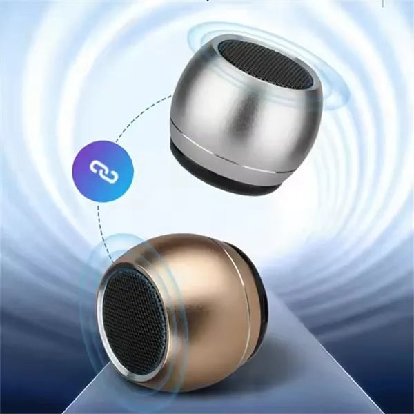 U3 Mini BT Metal Wireless Speaker with Hang Strap