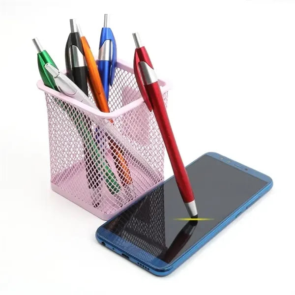 Breast Cancer Awareness Pink Stylus Click Pens