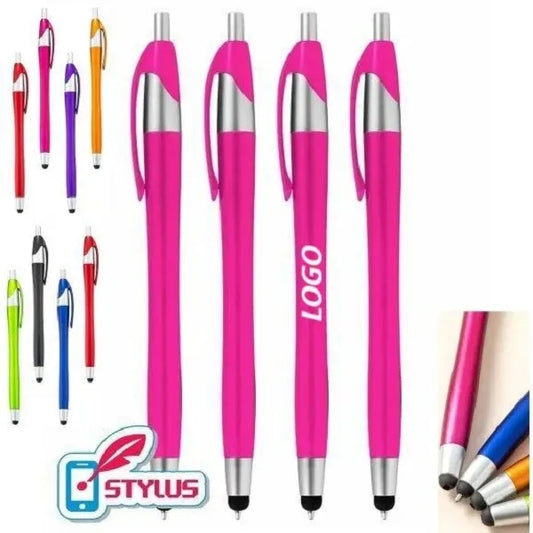 Breast Cancer Awareness Pink Stylus Click Pens