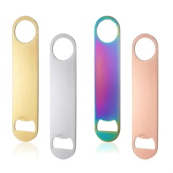 Stainless Steel Corkscrew Multifunctional Flat Bottle Opener