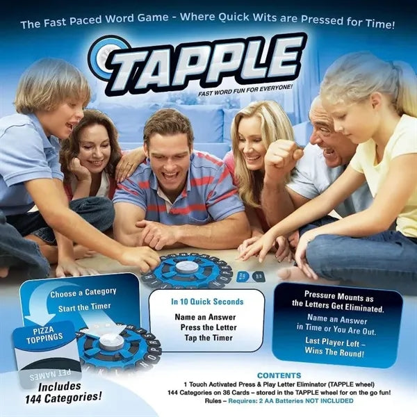 Fast-Paced Family Board Word Race Against Game for All Ages