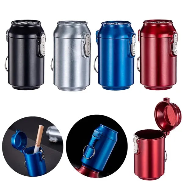 Windproof Cigarette Ash Holder Portable Pocket Ashtray