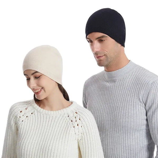 Windproof Winter Soft Knit Beanie Hat Skull Cap