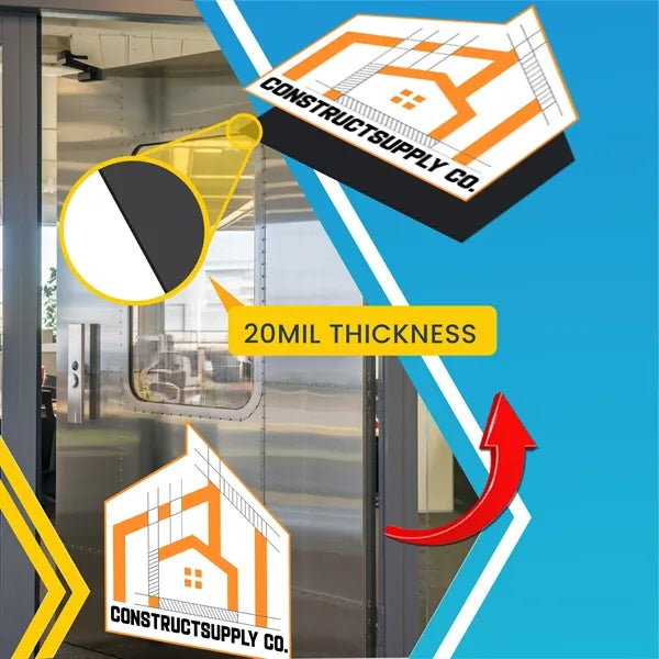 Low Quantity 30 Mil Custom Shape 70.01-80 Sq inches Magnet