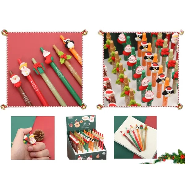Exquisite Christmas Ornament Ballpoint Pen
