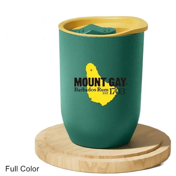 12 oz Plastic Teacup Coffee Cup Mug Drinking Tumbler