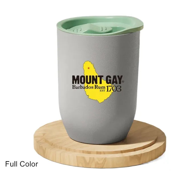 12 oz Plastic Teacup Coffee Cup Mug Drinking Tumbler
