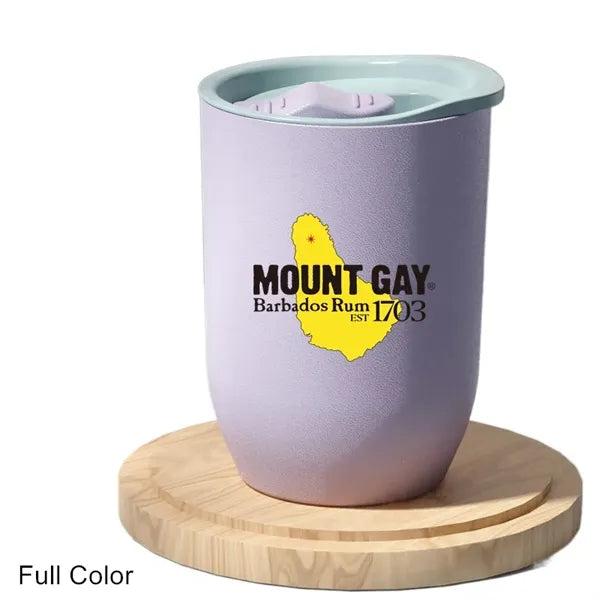 12 oz Plastic Teacup Coffee Cup Mug Drinking Tumbler