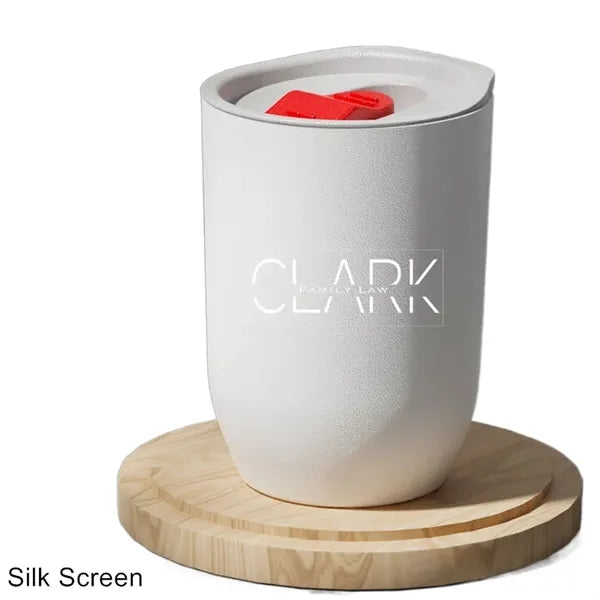 12 oz Plastic Teacup Coffee Cup Mug Drinking Tumbler