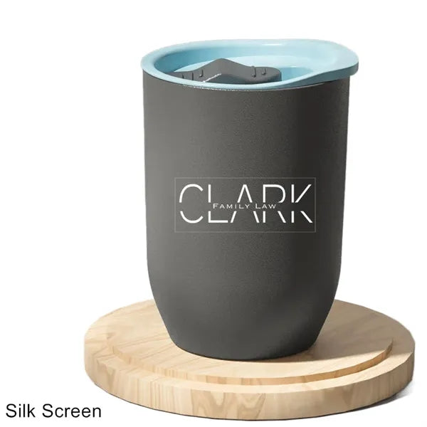 12 oz Plastic Teacup Coffee Cup Mug Drinking Tumbler