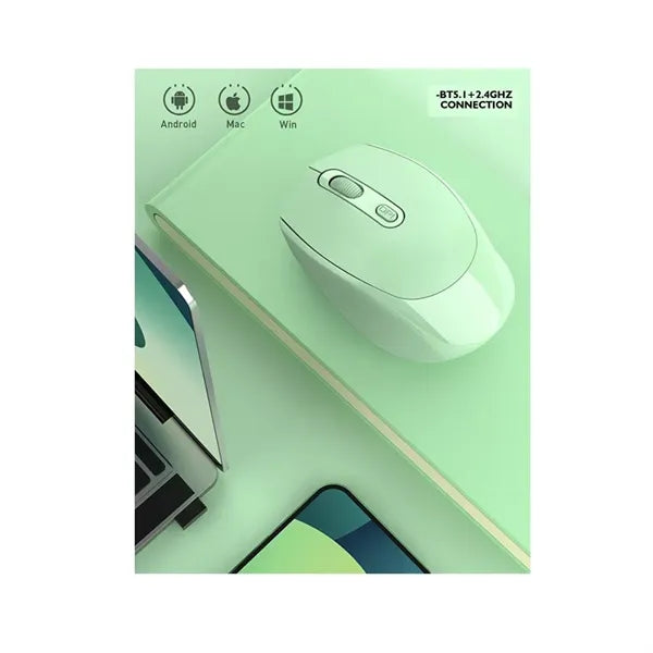 Wireless Bluetooth Mouse 2.4GHz BT5.1