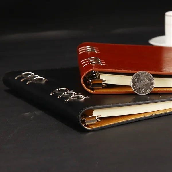 Leather Notebook with Pen