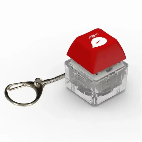 Keyboard Fidget Keychain Decompression Toy