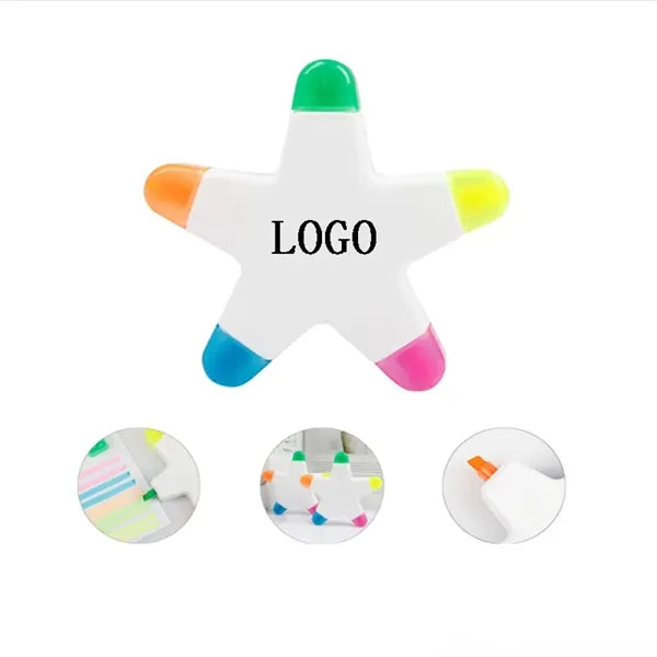Brush Tip Highlighters Light Color Fluorescent Pens