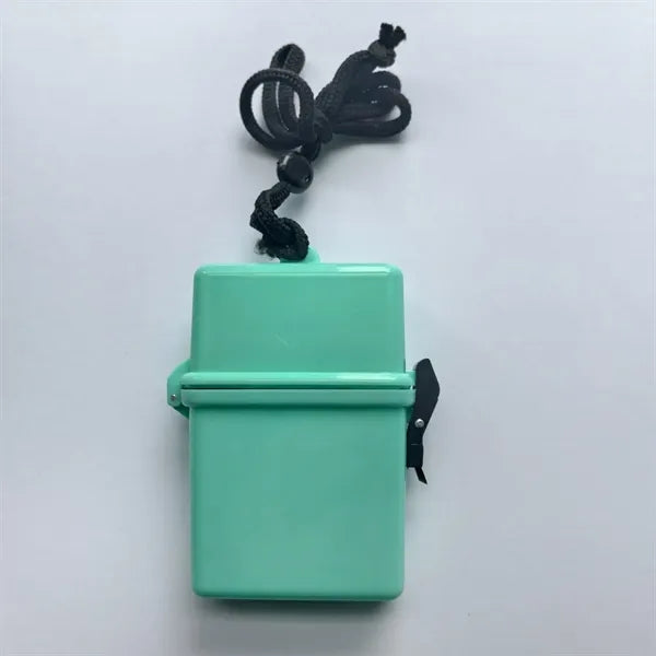 Waterproof Swim Box with Neck Lanyard