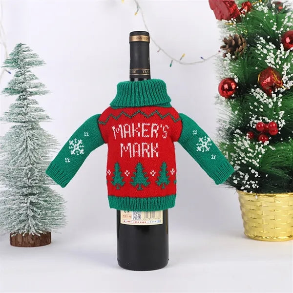 Christmas Sweater Full Knit Wine
