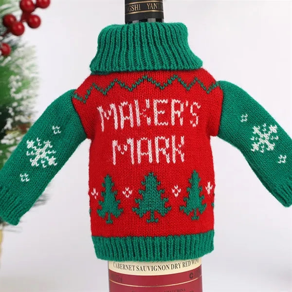 Christmas Sweater Full Knit Wine