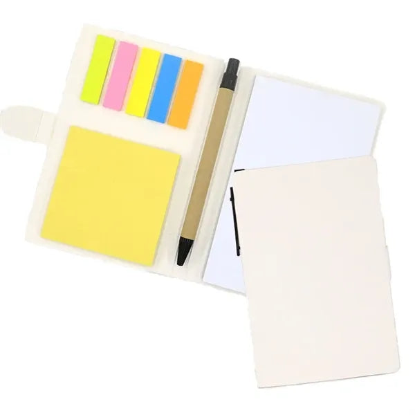 Multifunctional Combination Sticky Note Notebook With Pen