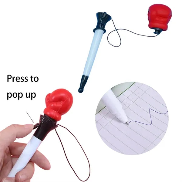 Boxing Golves Squeeze Top Ballpoint Pen