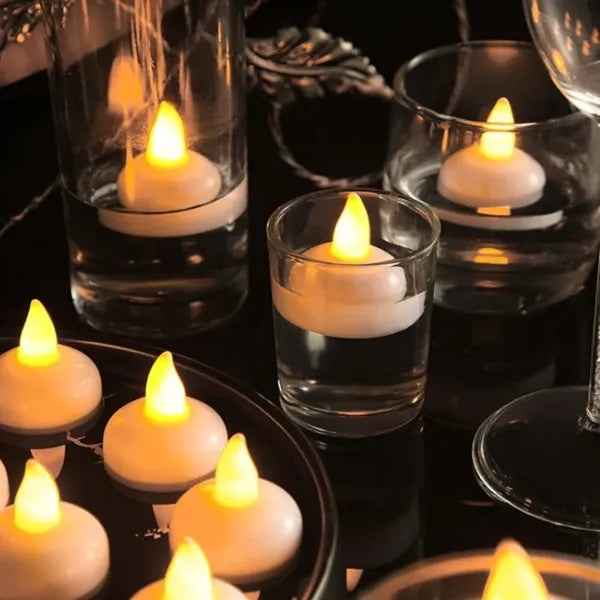 Flameless Waterproof Floating LED Candles