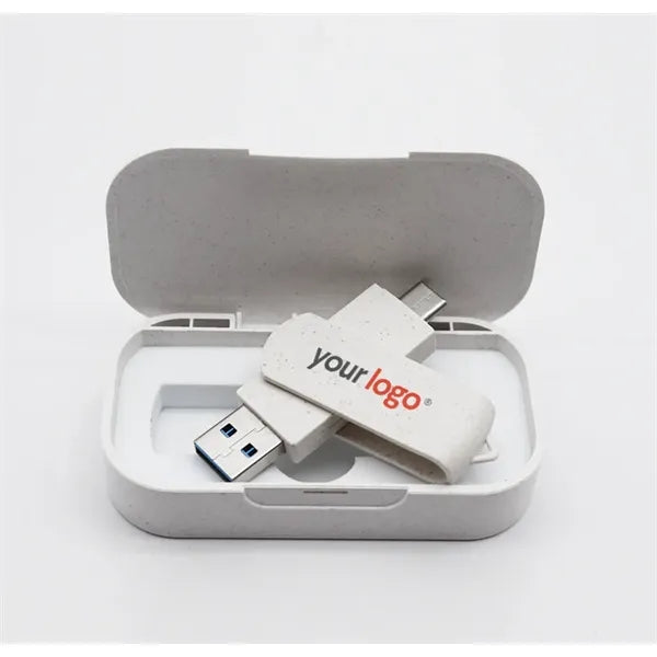 Eco-Wheat USB Flash Drive Set