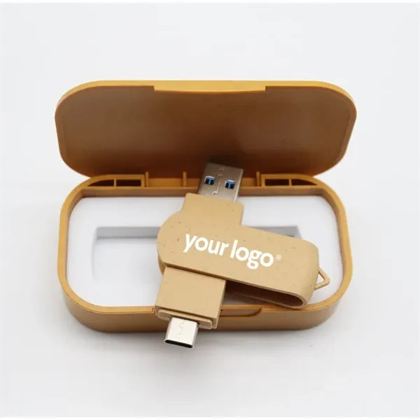 Eco-Wheat USB Flash Drive Set