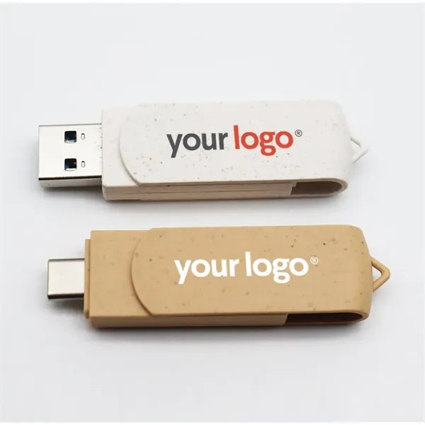 Eco-Wheat USB Flash Drive Set