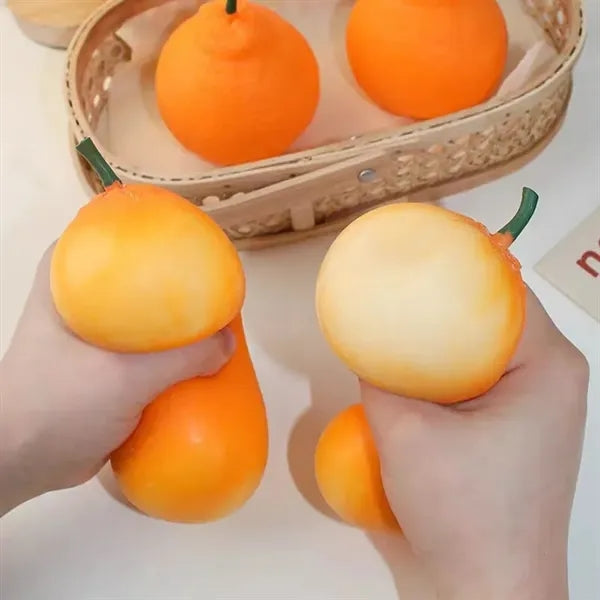 Creative Stress Relief Toys Ugly Orange Squeeze