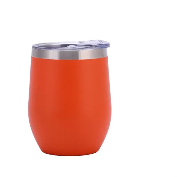 12oz Stainless Steels Eggshell Coffee Cup