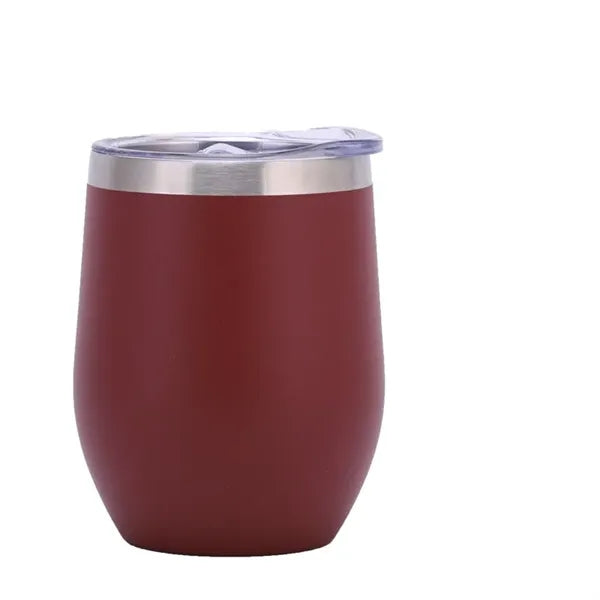 12oz Stainless Steels Eggshell Coffee Cup