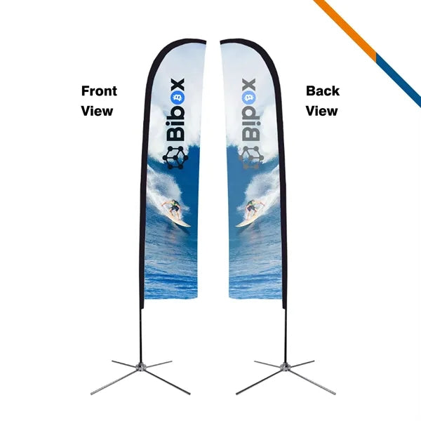 13' Telen Single-Sided Straight Flag