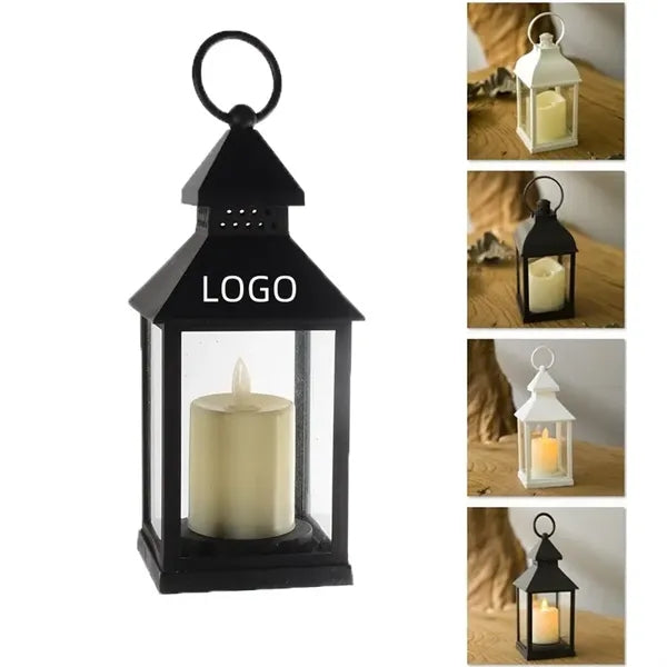 Vintage Flameless LED Candle Light Hanging Garden Lantern