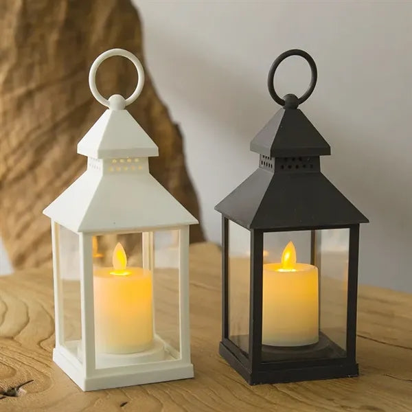 Vintage Flameless LED Candle Light Hanging Garden Lantern