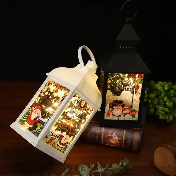 Vintage Flameless LED Candle Light Hanging Garden Lantern
