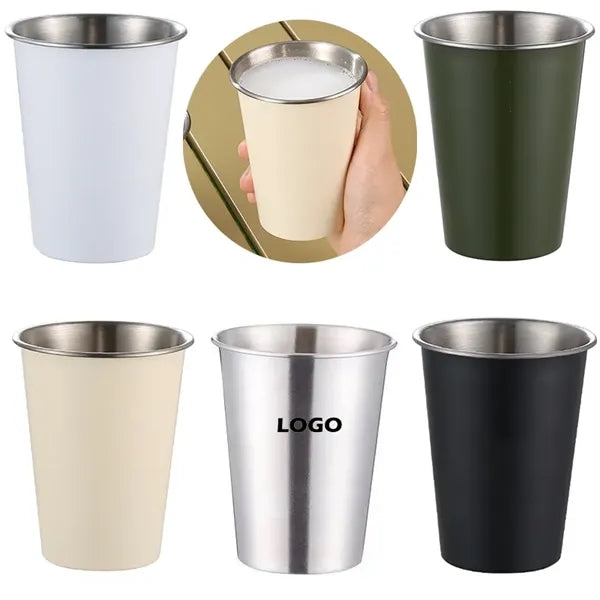 12oz Stainless Steel Cup Shot Glasses Restaurant Barware
