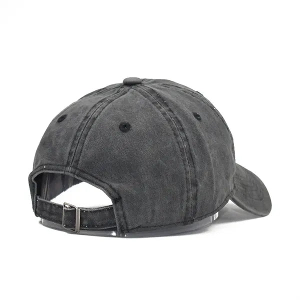 Adjustable Unisex Vintage Washed Distressed Baseball Cap