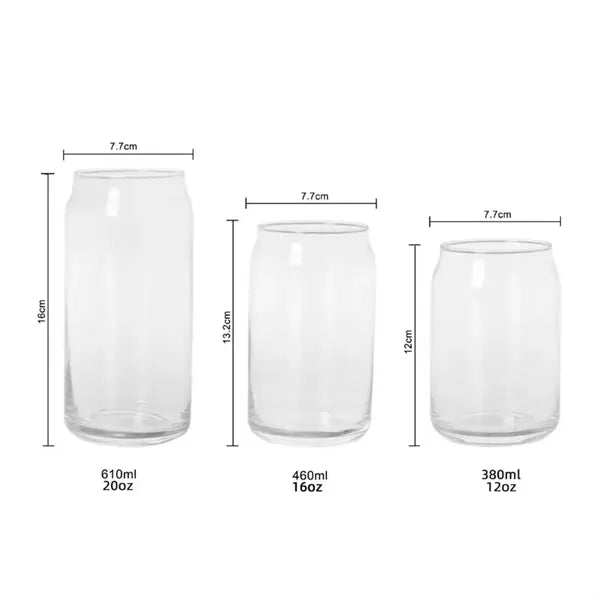 16 oz Can Shaped Beer Glass