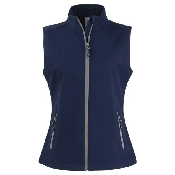 Clique Tempo Recycled Stretch Softshell Womens Full Zip Vest