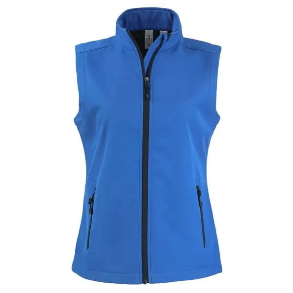 Clique Tempo Recycled Stretch Softshell Womens Full Zip Vest