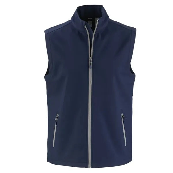 Clique Tempo Recycled Stretch Softshell Mens Full Zip Vest