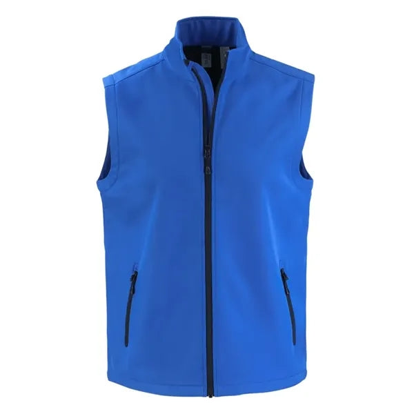 Clique Tempo Recycled Stretch Softshell Mens Full Zip Vest