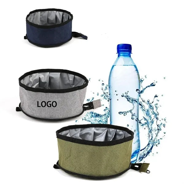 Oxford Cloth Outdoor Pet Bowl