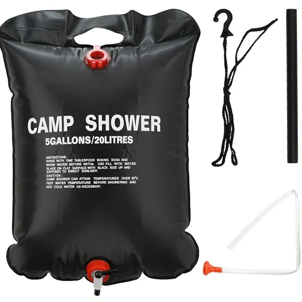 20L Portable Outdoor Solar Foldable Camping Shower Bag