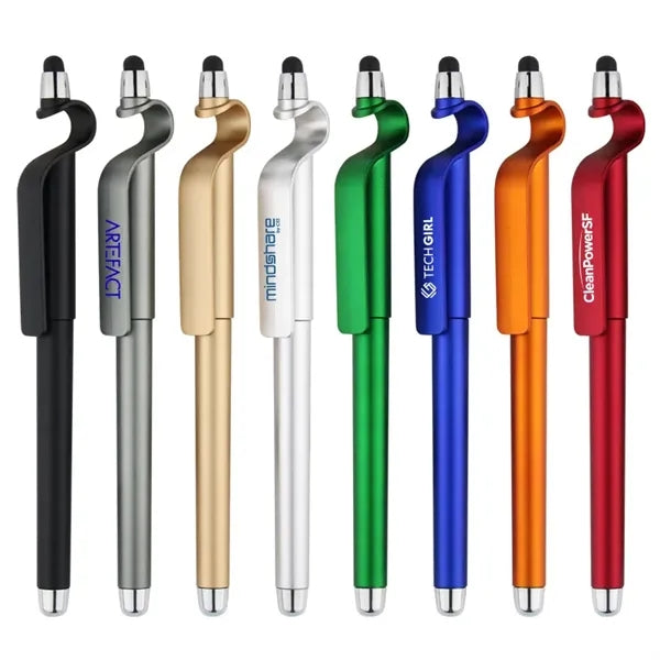 Mobile Phone Stand Capacitor Advertising Ballpoint Pen