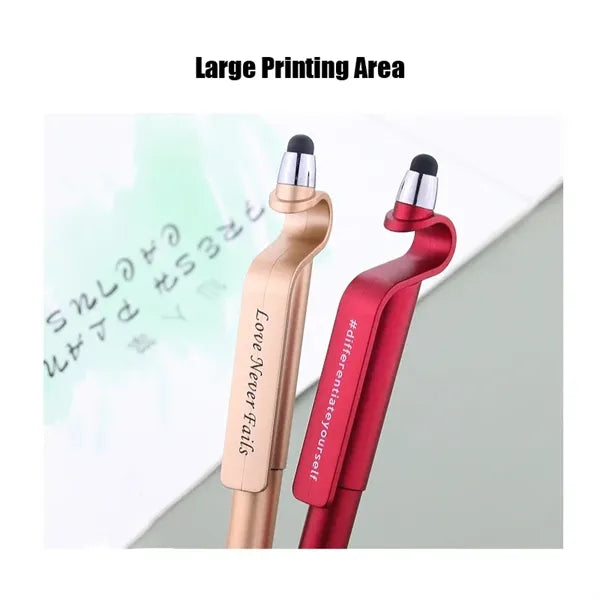 Mobile Phone Stand Capacitor Advertising Ballpoint Pen