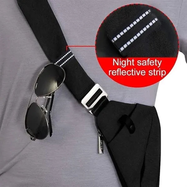 Anti Theft Crossbody Bag, Sports Sling backpack