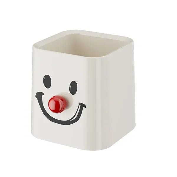 Desktop Smiley Face Pen Holder