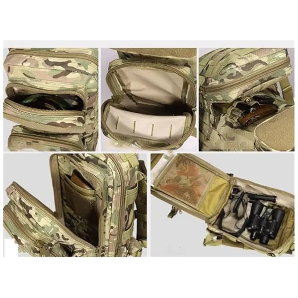 Tactical Backpack Military Army Survival Waterproof Escape
