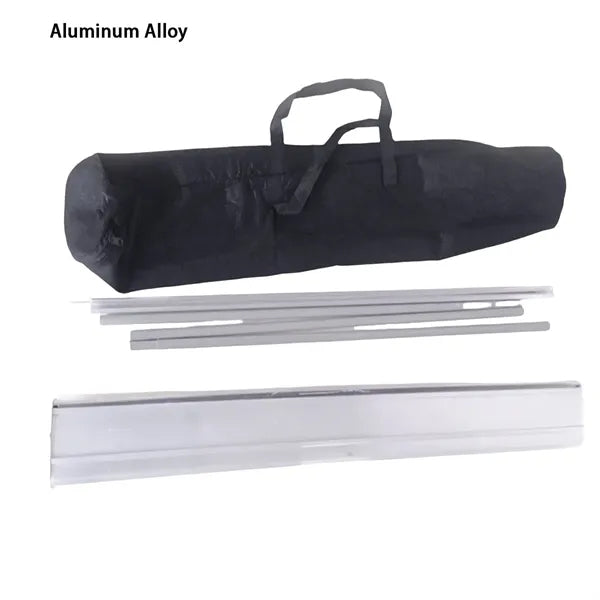 Outdoor portable aluminum alloy advertising display stand