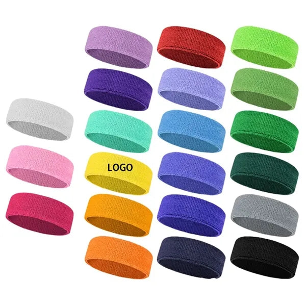 Customised Sports Towel Sweat Absorbing Headband
